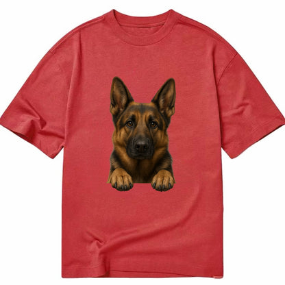 German Shepherd  - Classic T-shirt - Red