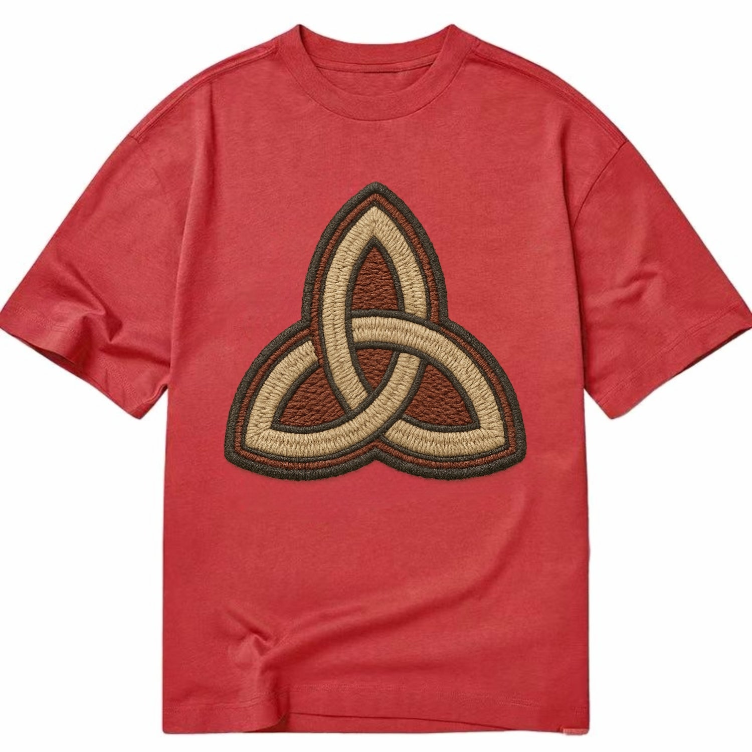 Trinity Knot  - Classic T-shirt - Red