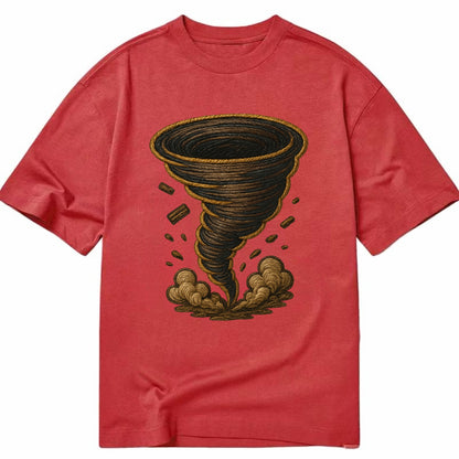 Tornado  - Classic T-shirt - Red