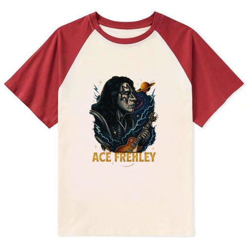 Icon Portrait - Contrast Raglan T-shirt