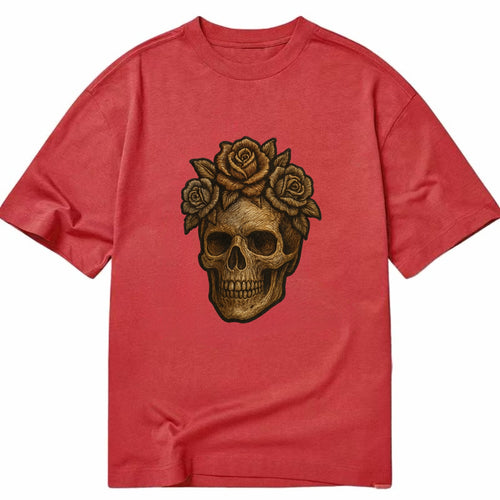 Skull and Roses  - Classic T-shirt