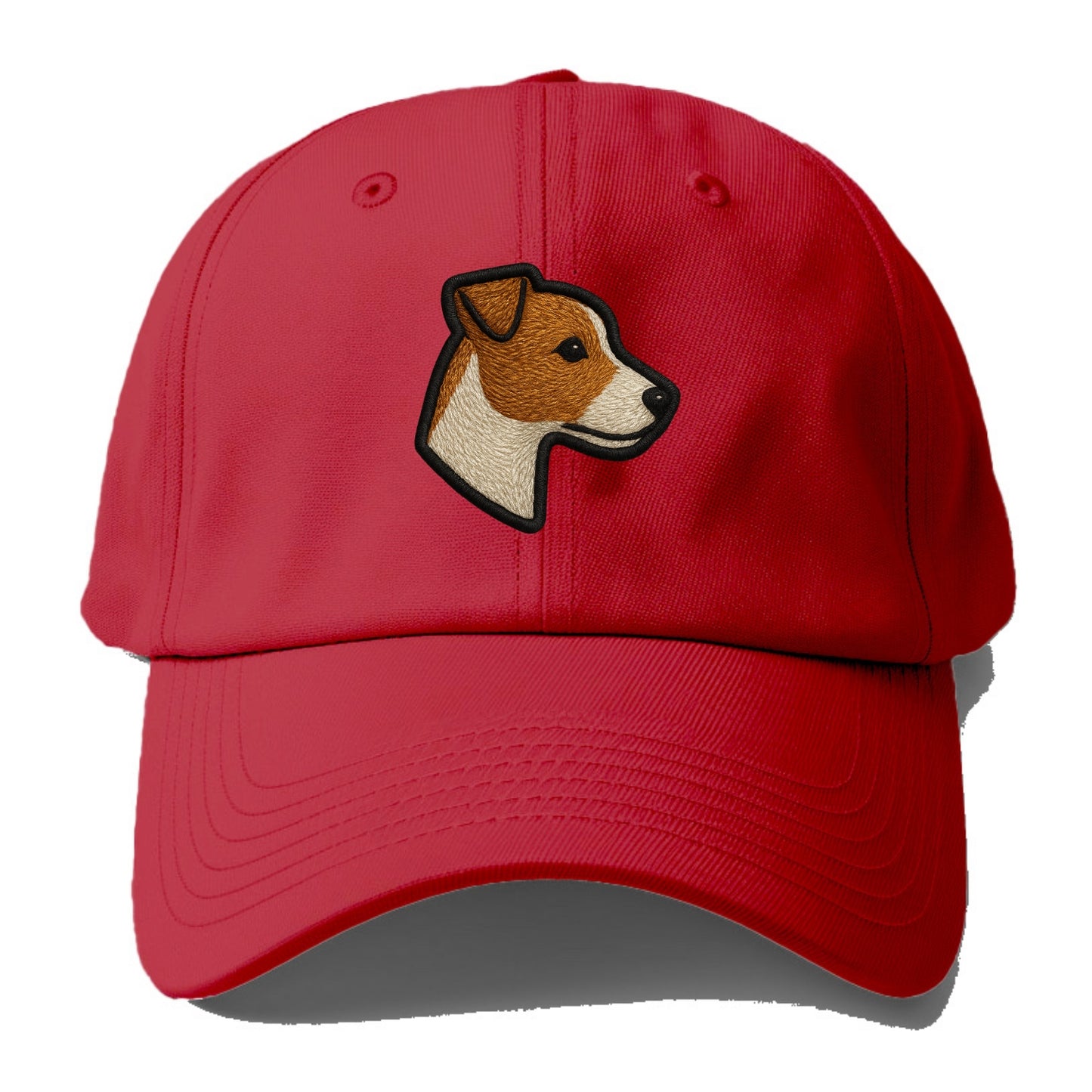 Jack Russell Terrier - Modern small terr - Baseball Cap - Red