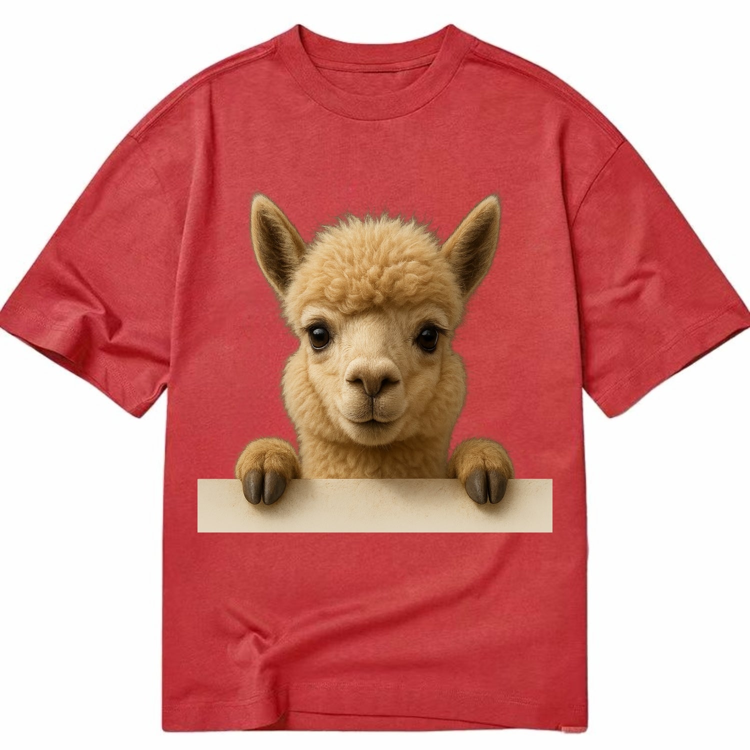 Alpaca  - Classic T-shirt - Red