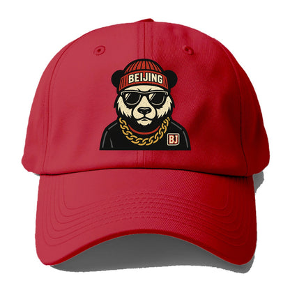 Beijing Panda - Baseball Cap - Red
