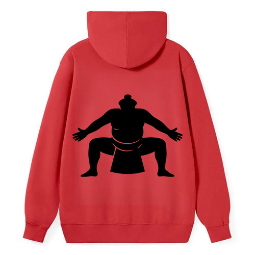 Japanese sumo wrestler ceremonial stance - Classic Pullover Hoodie