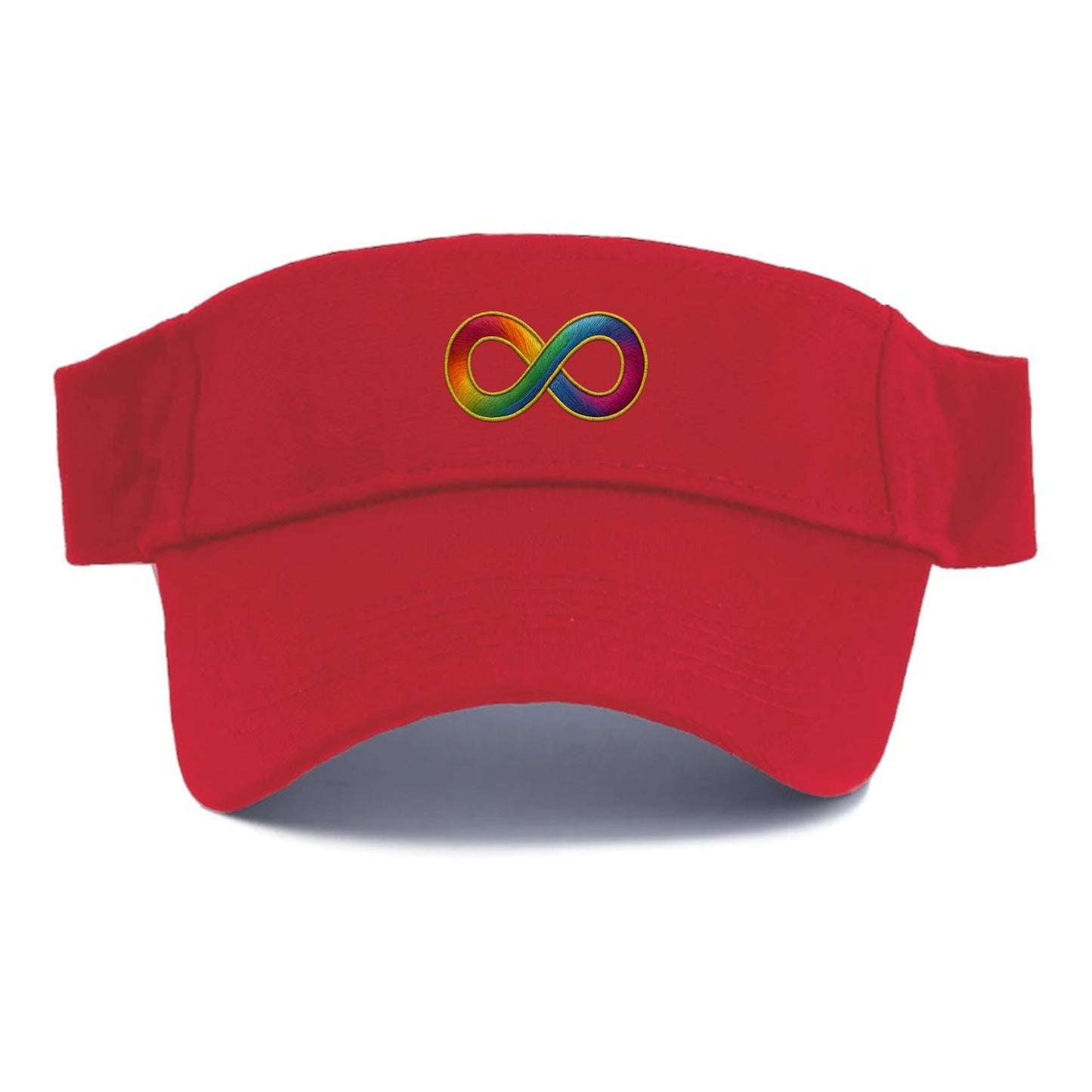 Infinity Symbol  - Visor - Red