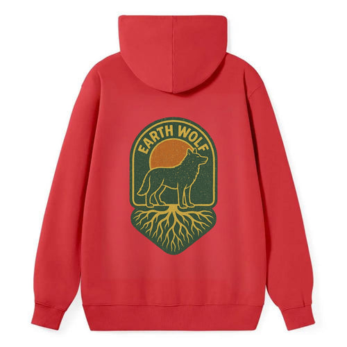 Earth Wolf Roots  - Classic Pullover Hoodie