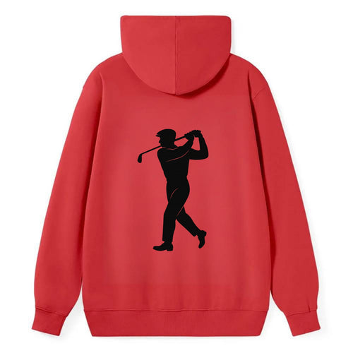 Golfer perfect swing follow-through - Classic Pullover Hoodie