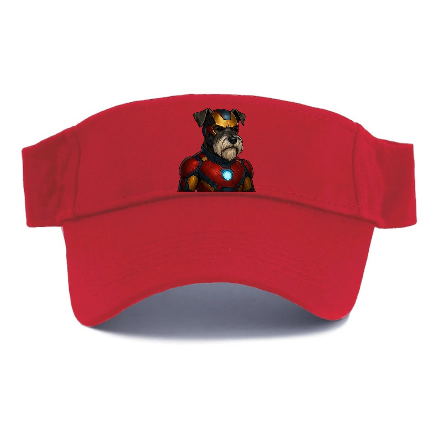 Schnauzer Tech Hero  - Visor - Red