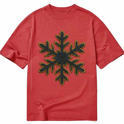 Snowflake  - Classic T-shirt - Red