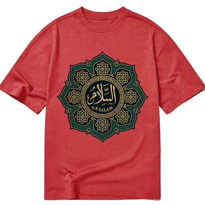 As-Salam Mandala - Classic T-shirt - Red