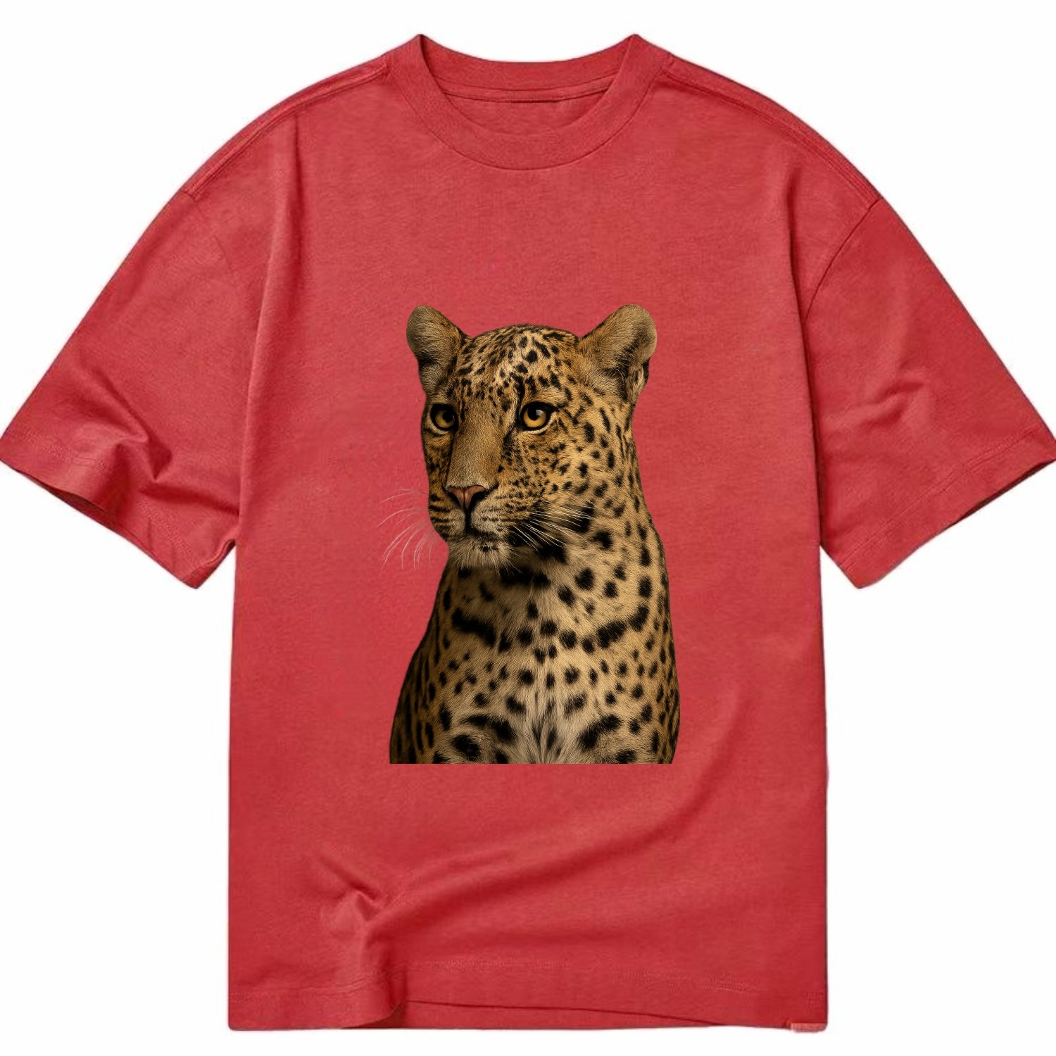 Leopard  - Classic T-shirt - Red