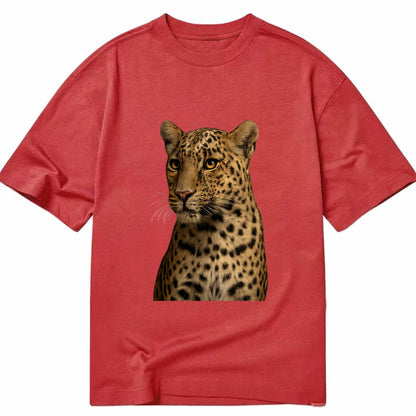 Leopard  - Classic T-shirt - Red