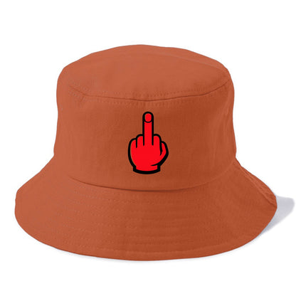 Bold Defiance Icon - Bucket Hat - Red