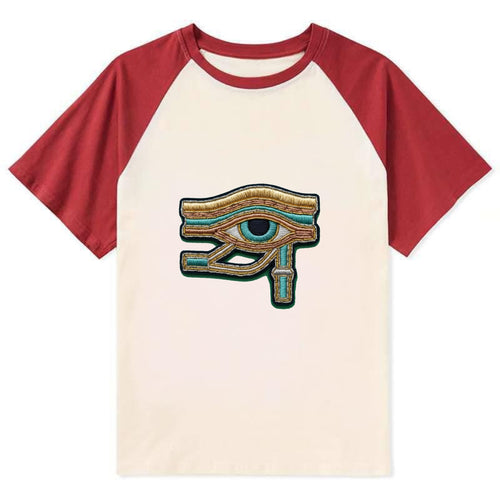Eye of Horus - Contrast Raglan T-shirt