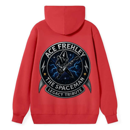 Ace Legacy Seal - Classic Pullover Hoodie - Red