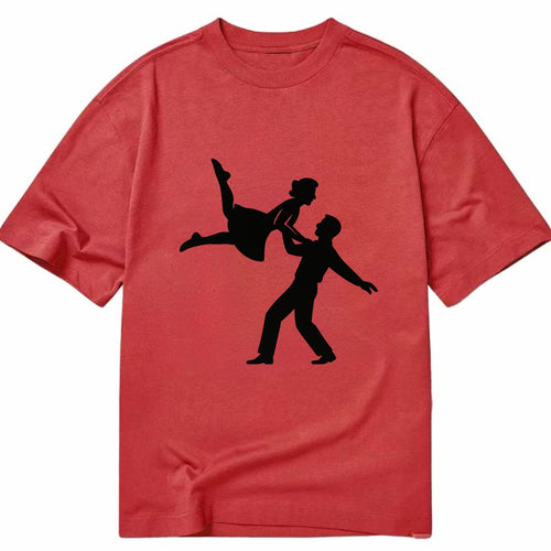 Swing dancers aerial lift - Classic T-shirt