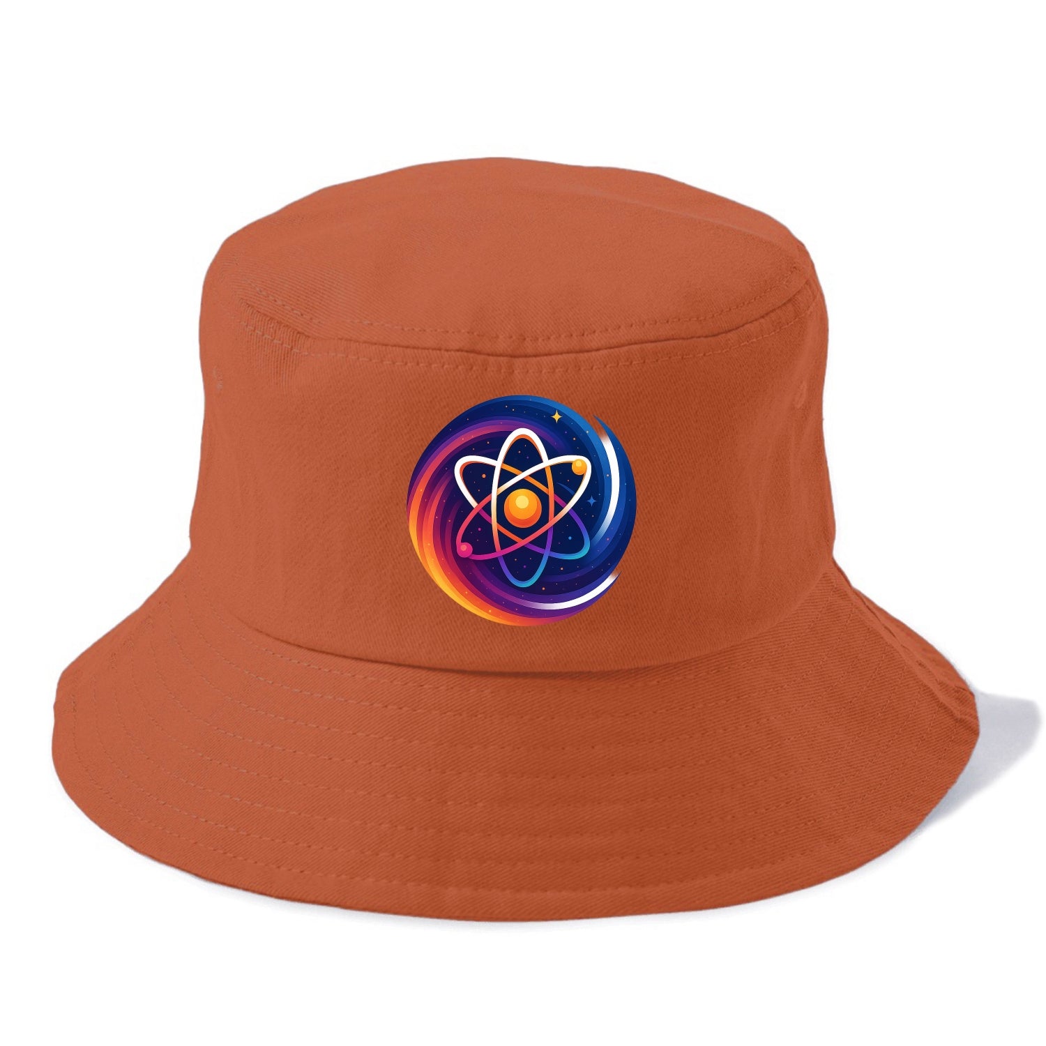 Micro Macro - Atom structure expanding i - Bucket Hat - Red