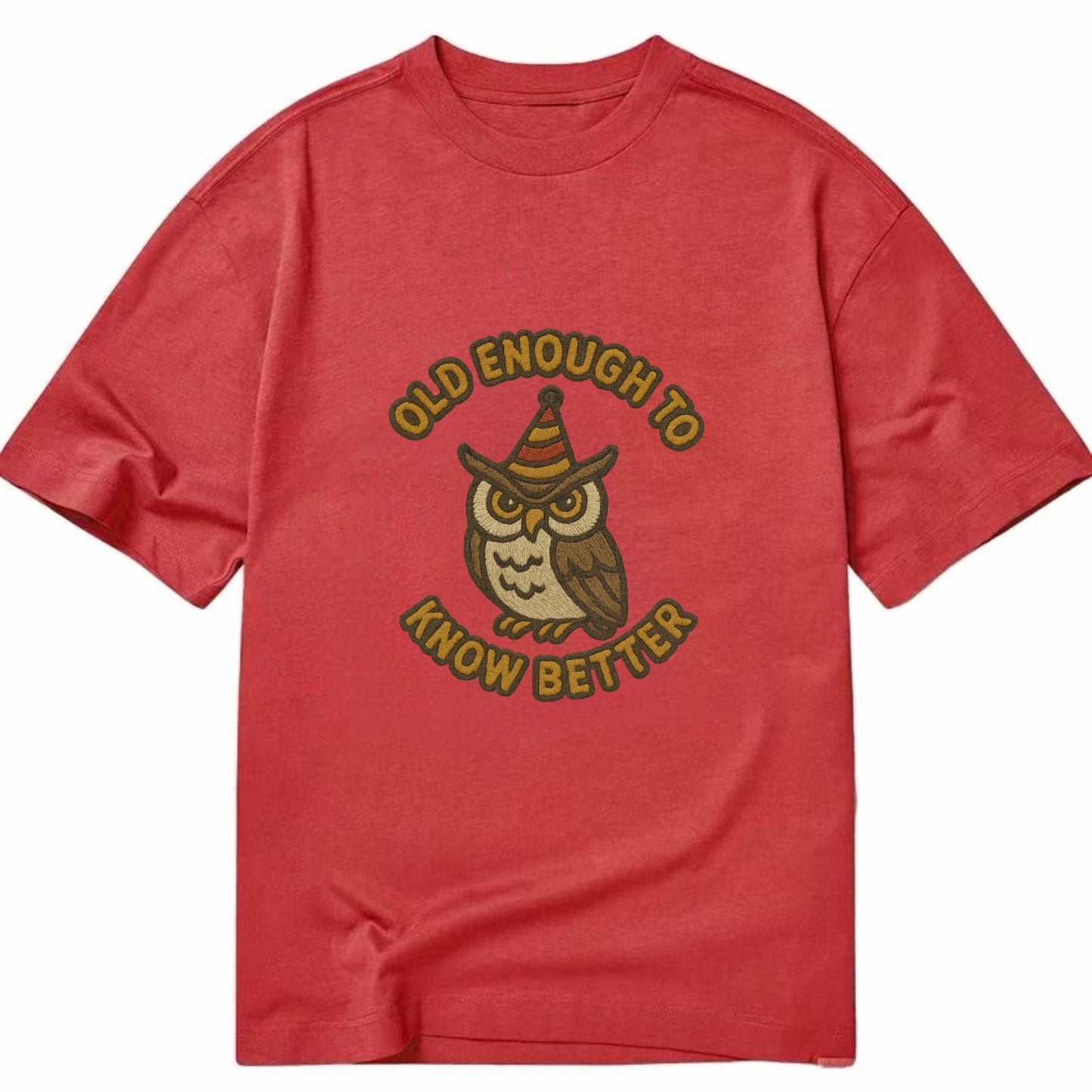 Old Enough To Know Better  - Classic T-shirt - Red