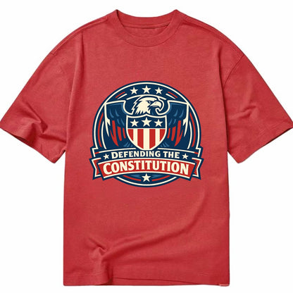 Defend Constitution - Classic T-shirt - Red