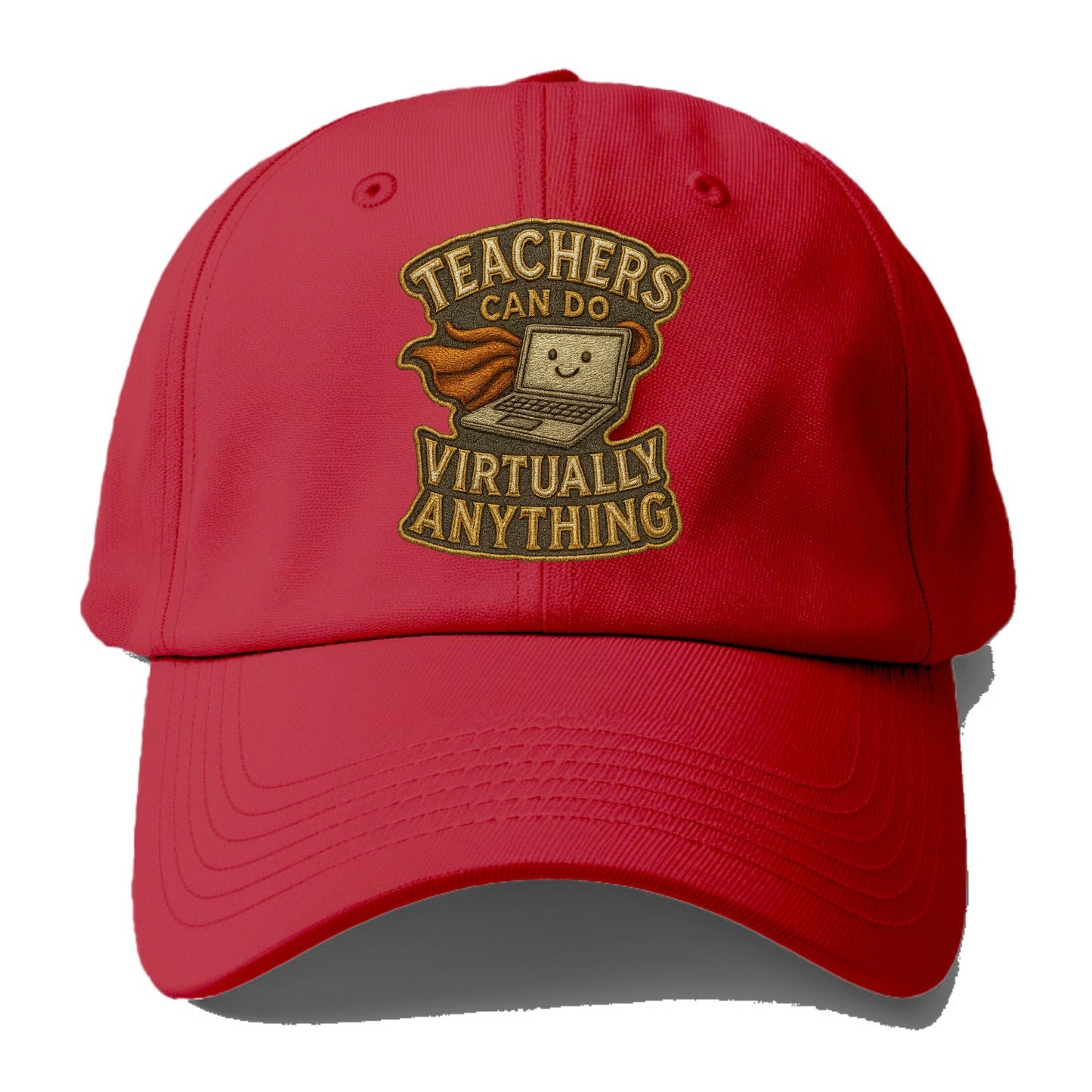 Teachers Can Do Virtually Anything  - Baseball Cap - Red