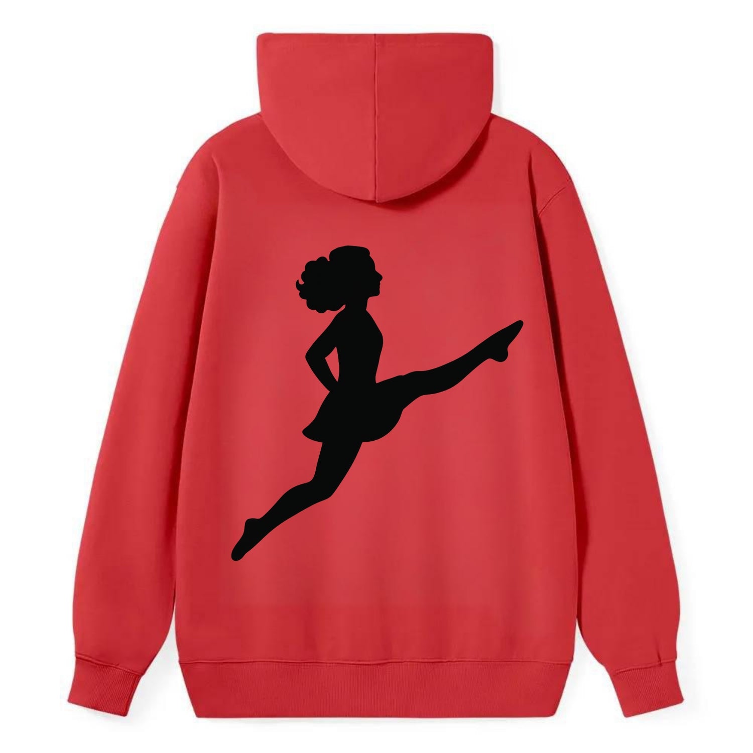 Irish step dancer Riverdance leap - Classic Pullover Hoodie - Red