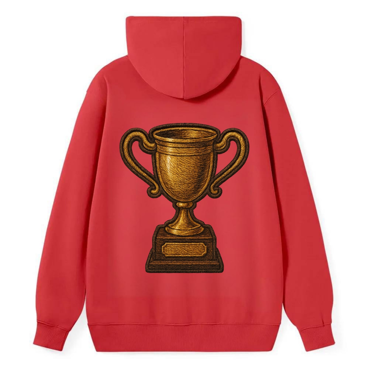 Trophy Cup  - Classic Pullover Hoodie - Red