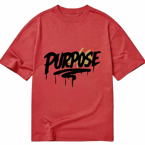 Bold typography design - PURPOSE - reason for being - Classic T-shirt