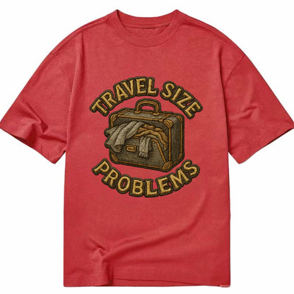 Travel Size Problems  - Classic T-shirt - Red