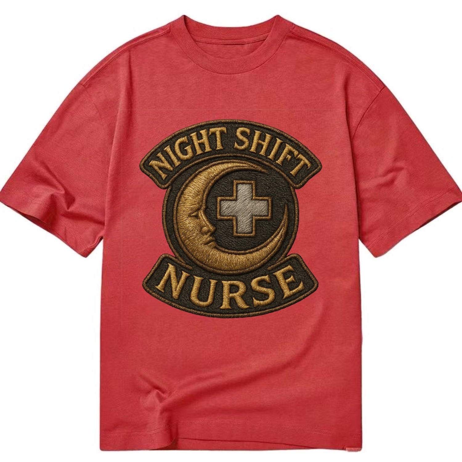 Night Shift Nurse  - Classic T-shirt - Red