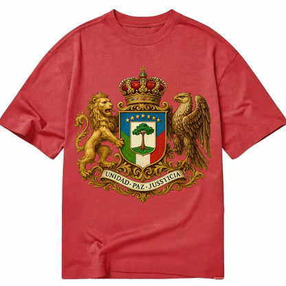 Equatorial Guinea Silk Cotton Tree Emblem - Classic T-shirt - Red