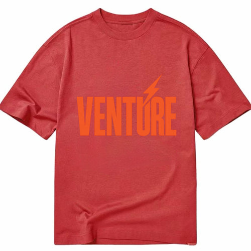 Bold typography design - VENTURE - taking risks, bold exploration - Classic T-shirt