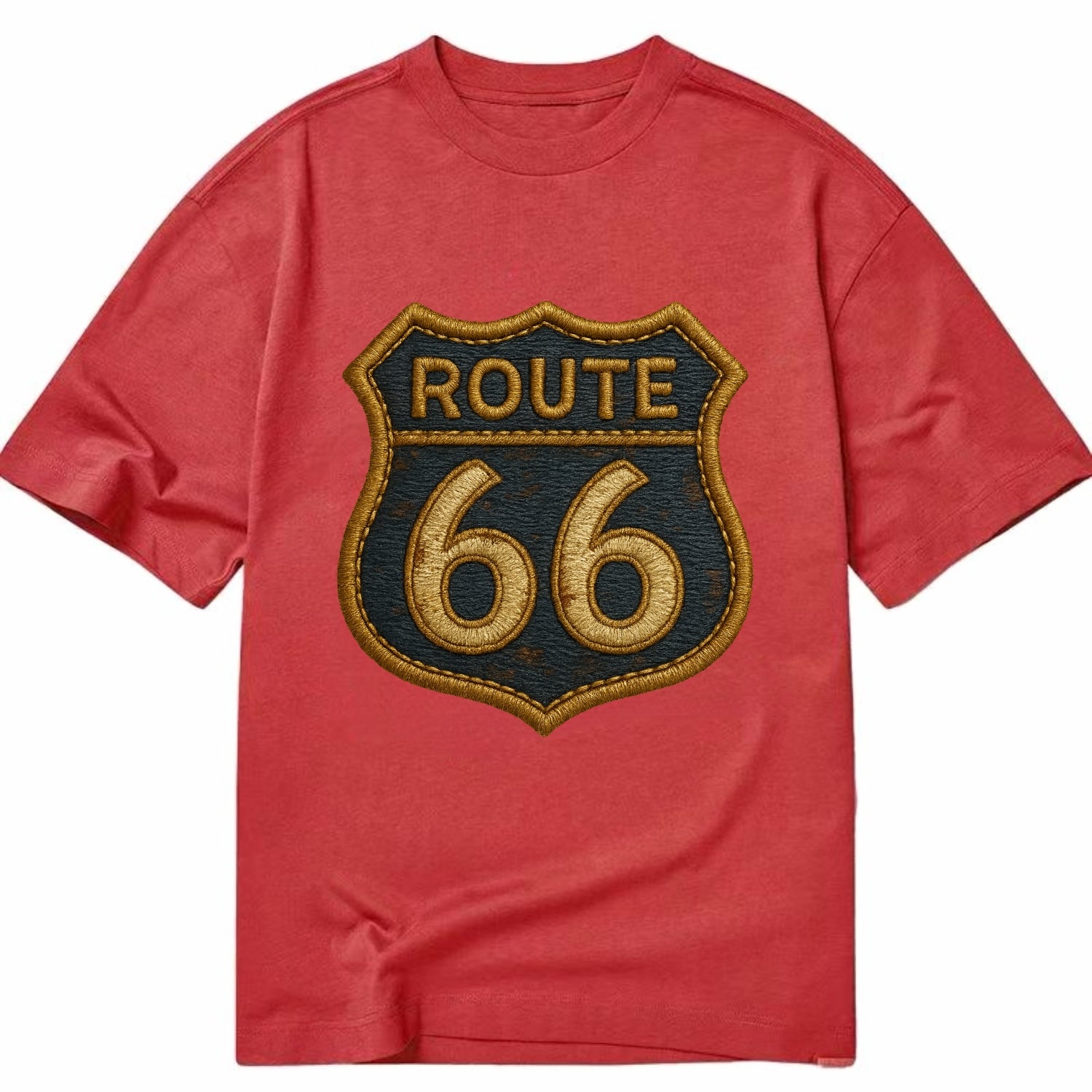 Route 66  - Classic T-shirt - Red