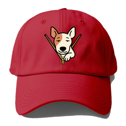 Bull Terrier - Baseball Cap - Red
