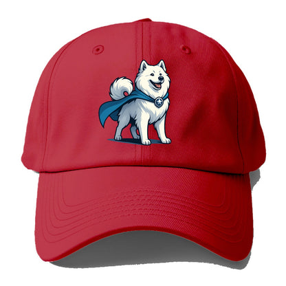 Samoyed Winter Hero  - Baseball Cap - Red