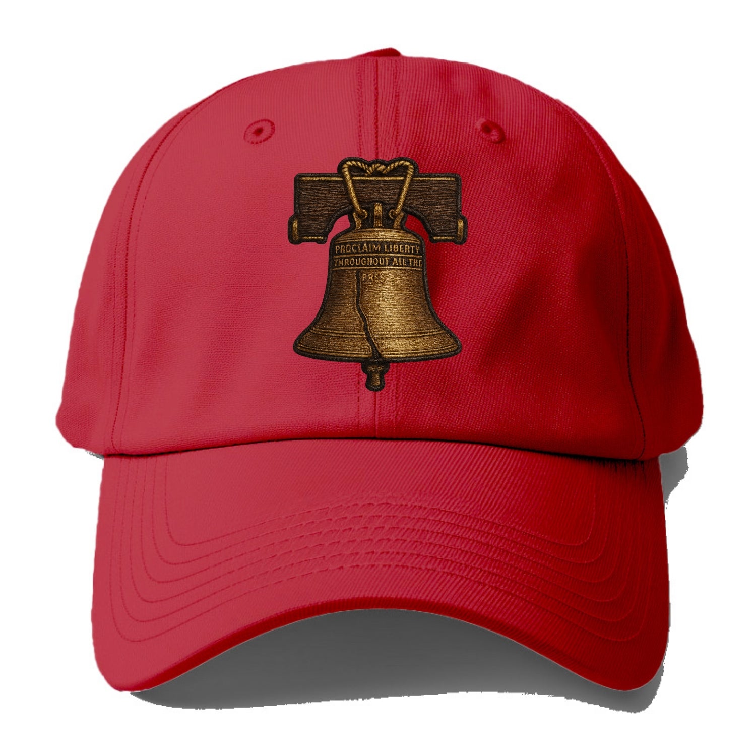 Liberty Bell  - Baseball Cap - Red