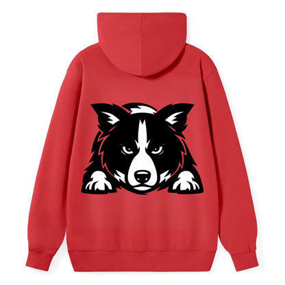 Focused Loyalty - Classic Pullover Hoodie - Red