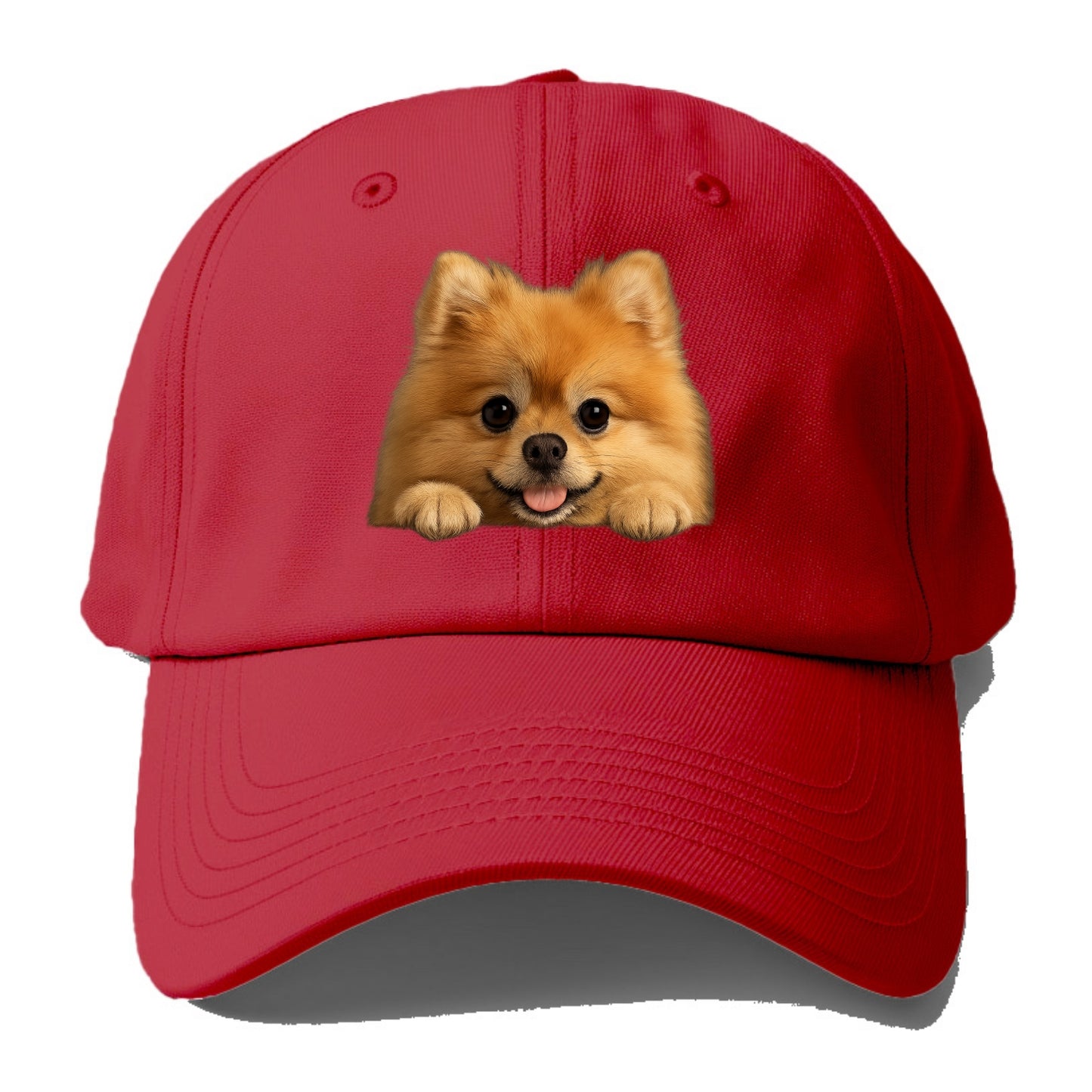 Pomeranian  - Baseball Cap - Red