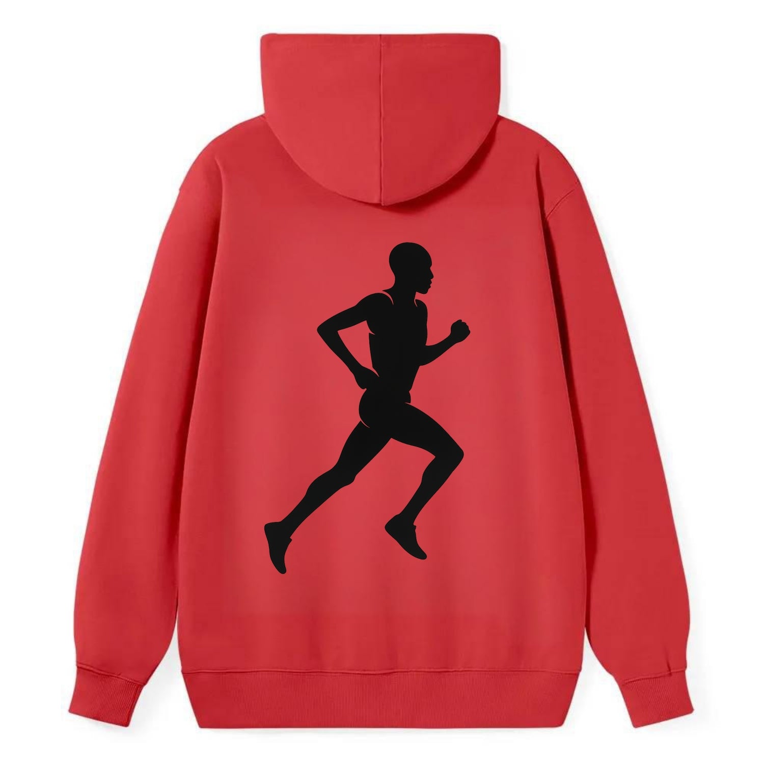 Kenyan distance runner stride - Classic Pullover Hoodie - Red