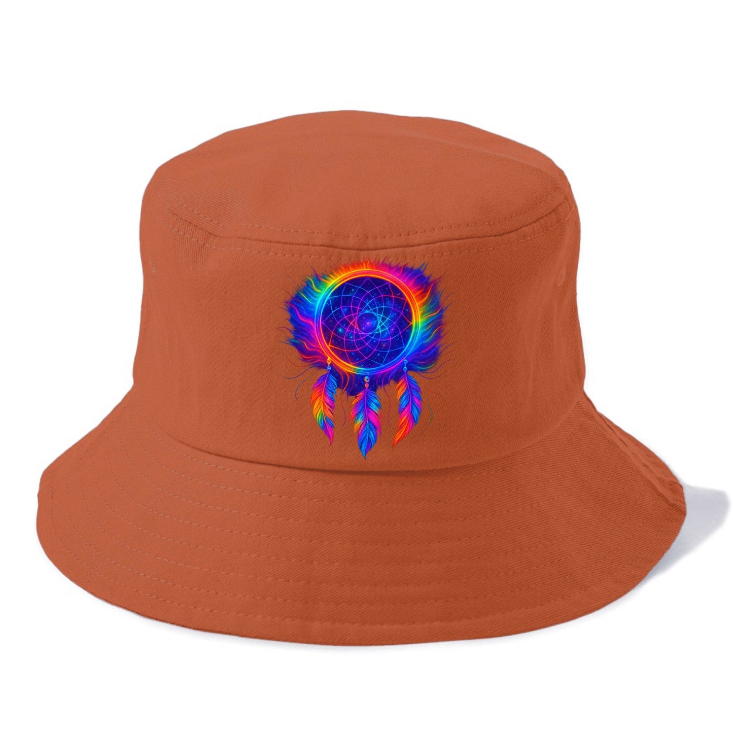 Dream Catcher Universe - Cosmic dreamcat - Bucket Hat - Red