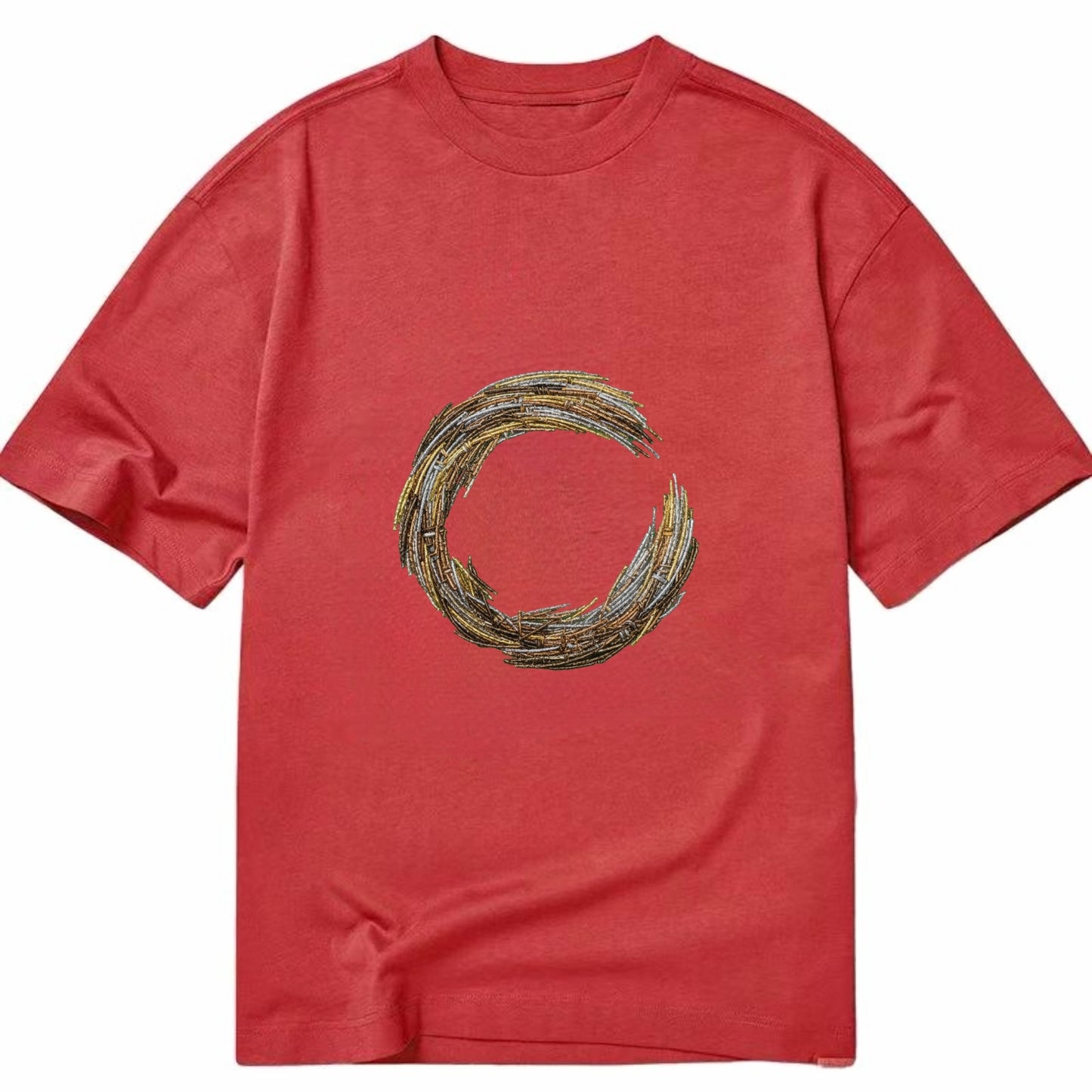 Enso Circle - Classic T-shirt - Red