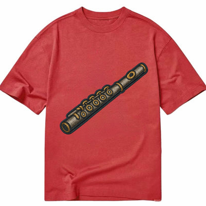 Flute  - Classic T-shirt - Red
