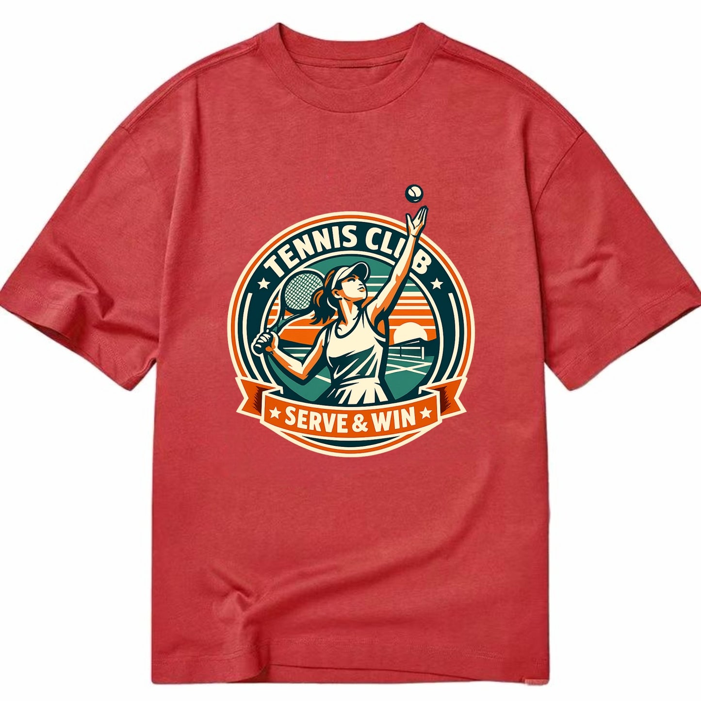 Ace of the Court - Classic T-shirt - Red