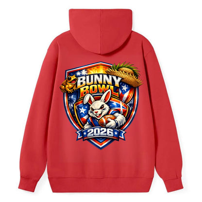 Bunny Bowl 2026 - Classic Pullover Hoodie - Red