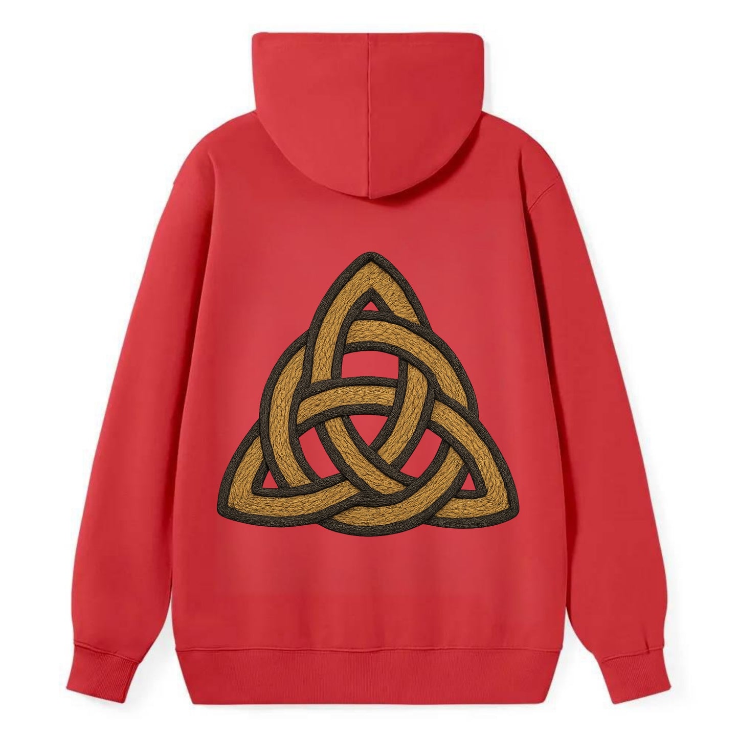 Trinity Knot  - Classic Pullover Hoodie - Red