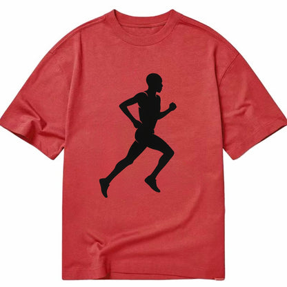 Kenyan distance runner stride - Classic T-shirt - Red