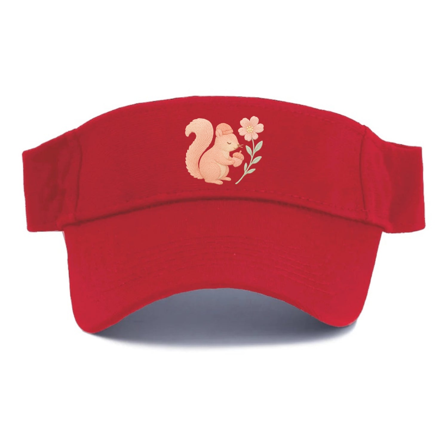Coral Squirrel - Visor - Red