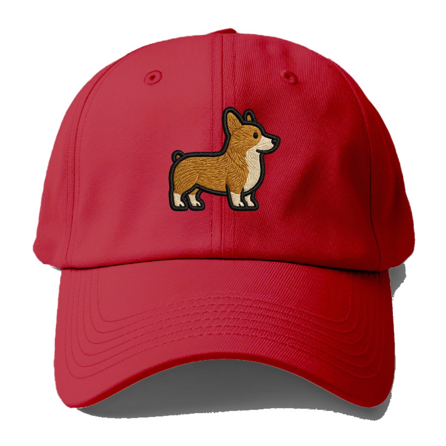 Pembroke Welsh Corgi - Trendy minimal sh - Baseball Cap - Red