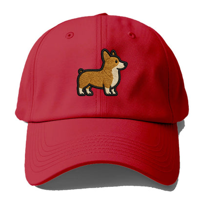 Pembroke Welsh Corgi - Trendy minimal sh - Baseball Cap - Red
