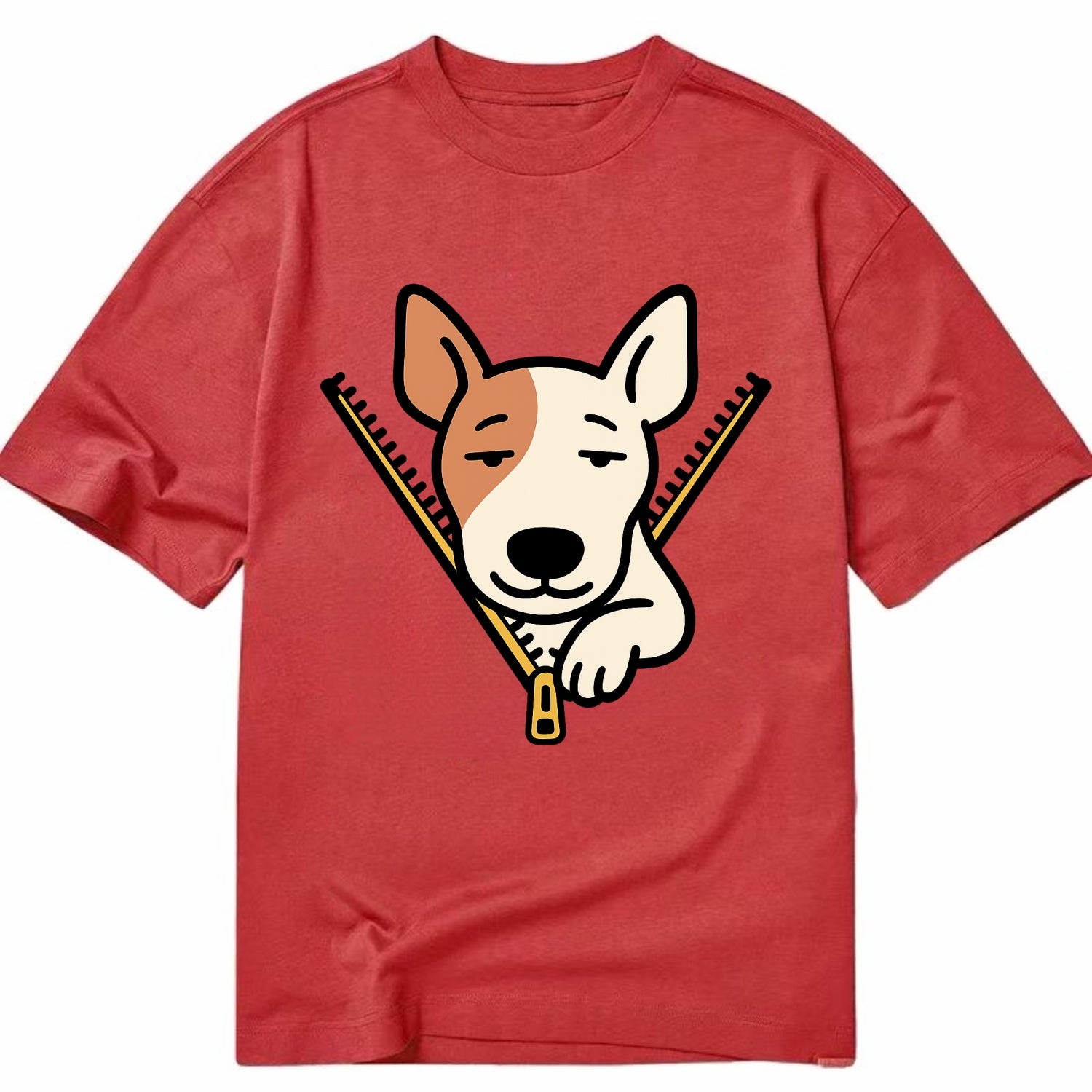 Bull Terrier - Classic T-shirt - Red
